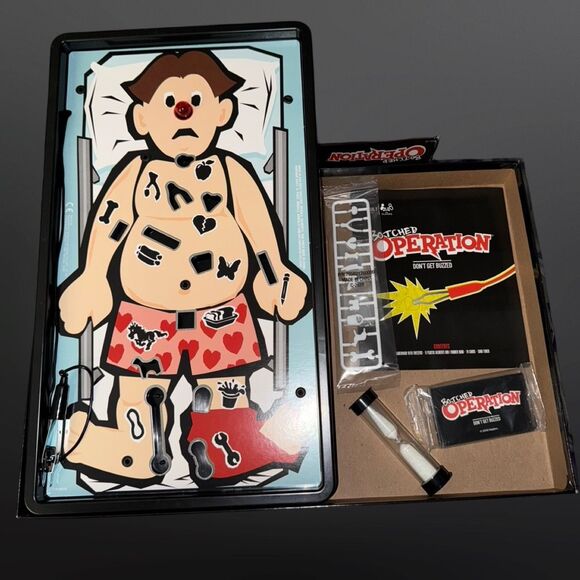 NEW Botched Operation Board Game for Adults Electronic Parody Game Open Box - Picture 1 of 7